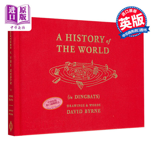 A History of the World (in Dingbats) 进口艺术 世界史（在 Dingbats 中）Phaidon【中商原版】