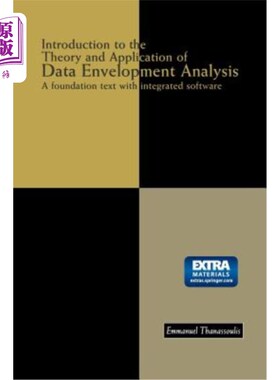 海外直订Introduction to the Theory and Application of Data Envelopment Analysis: A Found 数据包络分析理论与应用简介