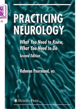 海外直订医药图书Practicing Neurology: What You Need to Know, What You Need to Do 神经学实践:你需要知道什么，你需要