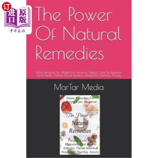 Natural 减 力量 Loss Power Insomnia Home Remedies 自然疗法 海外直订医药图书The For Fatigue Weight