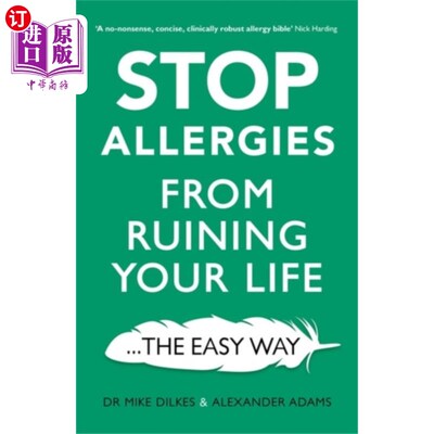 海外直订医药图书Stop Allergies The Easy Way 用简单的方法停止过敏