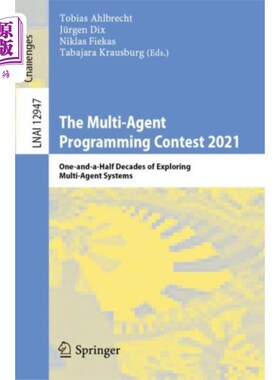 海外直订Multi-Agent Programming Contest 2021 2021年多智能体编程大赛