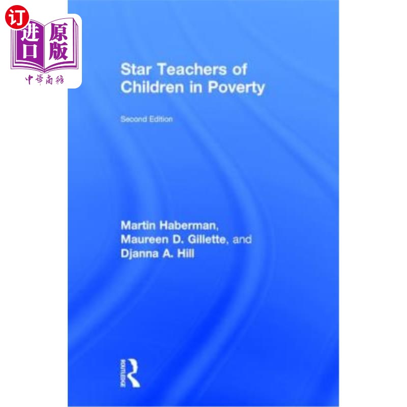 海外直订Star Teachers of Children in Poverty 贫困儿童明星教师