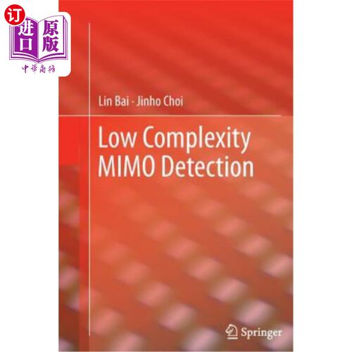 海外直订Low Complexity Mimo Detection 低复杂度Mimo检测