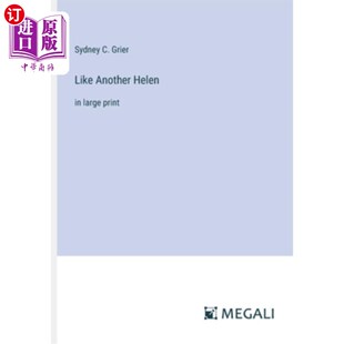 Another print Helen large 像另一个海伦：用大号字体 海外直订Like