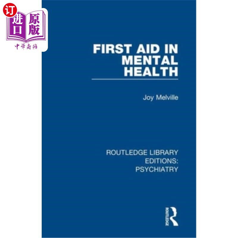 海外直订医药图书First Aid in Mental Health 心理健康急救