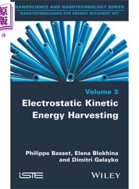现货 静电动能收割机 Electrostatic Kinetic Energy Harvesting 英文原版 Philippe Basset【中商原版】Wiley
