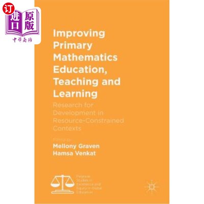 海外直订Improving Primary Mathematics Education, Teaching and Learning: Research for Dev 改善小学数学教育、教学和学习：