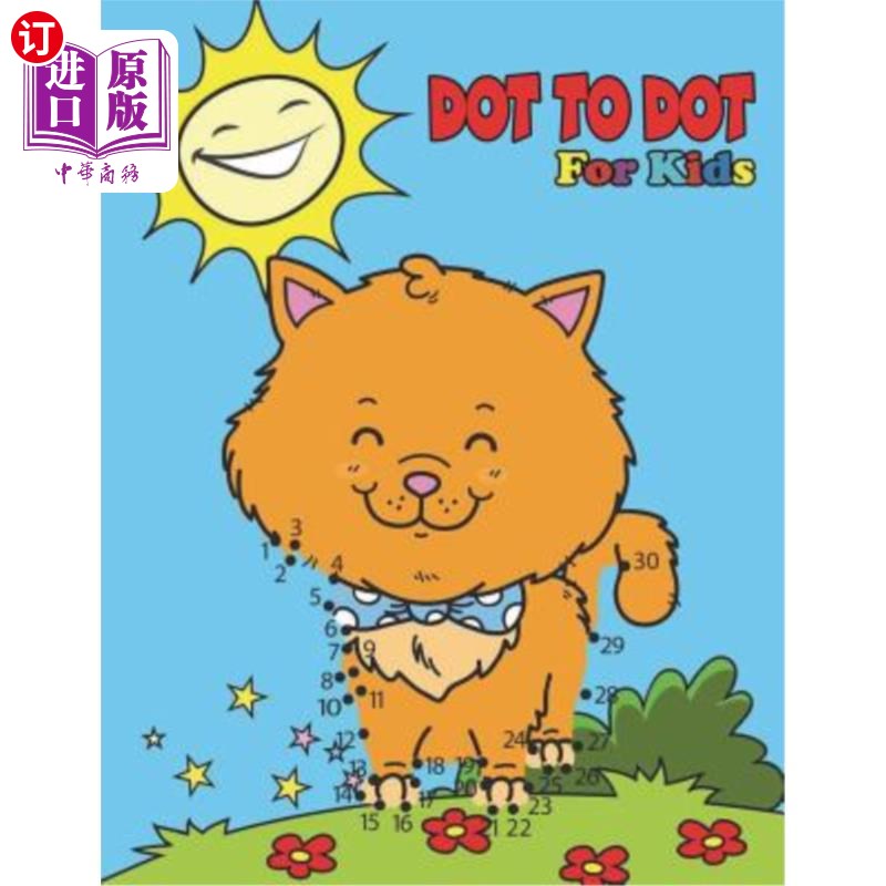 海外直订Dot To Dot For Kids: Ages 4-8 儿童:4-8岁