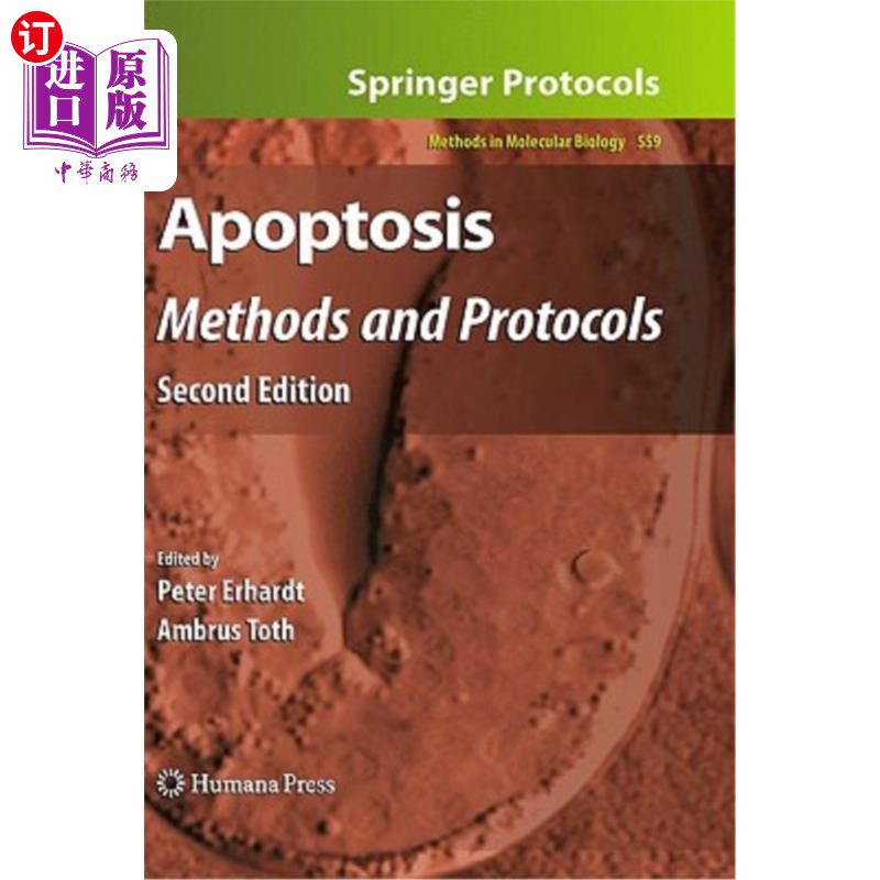 海外直订Apoptosis: Methods and Protocols, Second Edition 细胞凋亡:方法和协议，第二版
