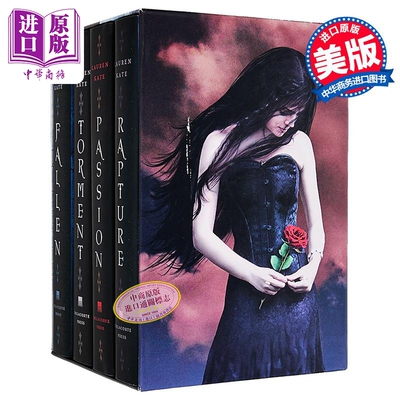 坠落精装套装 英文原版 The Fallen Series Boxed Set Lauren Kate【中商原版】