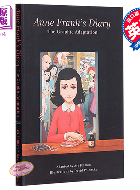 Anne Franks Diary 英文原版 安妮日记（彩图版）【中商原版】