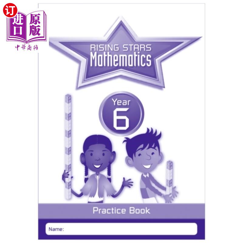海外直订Rising Stars Mathematics Year 6 Practice Book 新星数学六年级练习书