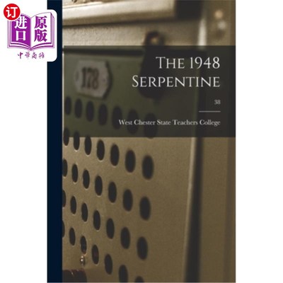 海外直订The 1948 Serpentine; 38 1948年的蛇;38
