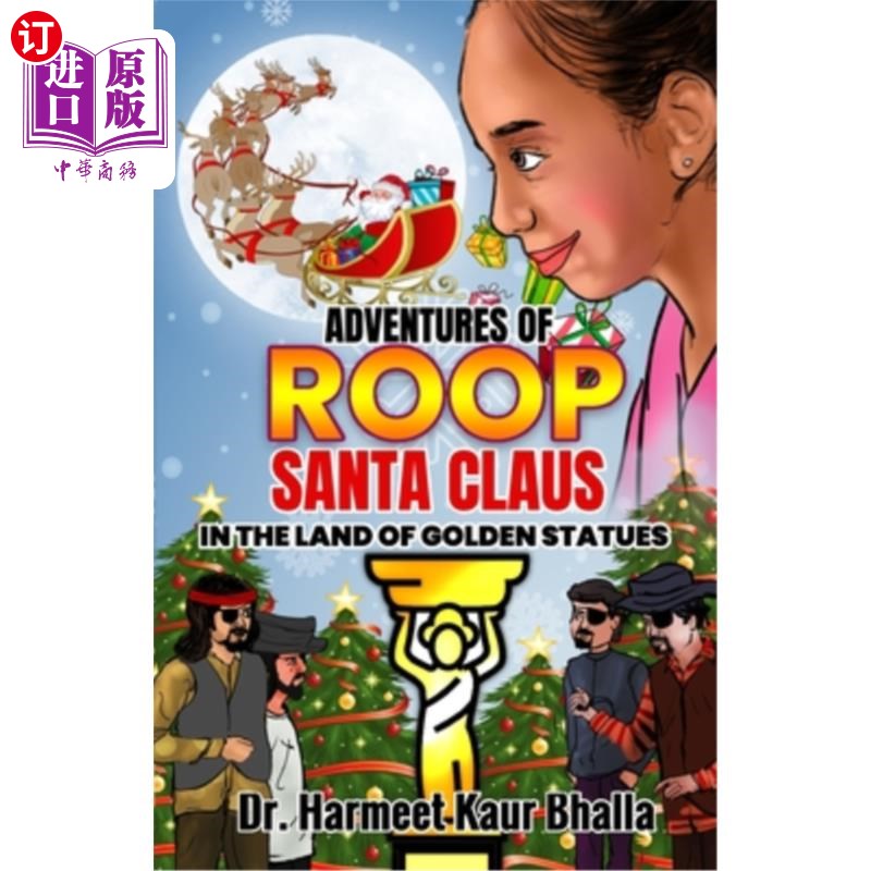 海外直订Adventures of Roop - Santa Claus in the Land of Golden Statues 鲁普历险记——圣诞老人在金像之地