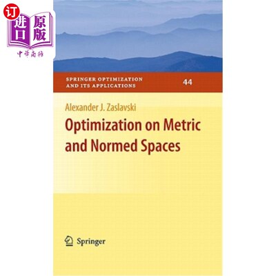 海外直订Optimization on Metric and Normed Spaces 度量空间和赋范空间的优化