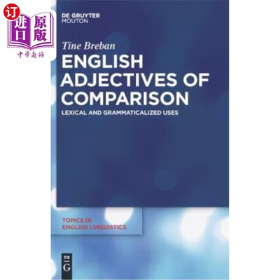 海外直订English Adjectives of Comparison 英语比较形容词