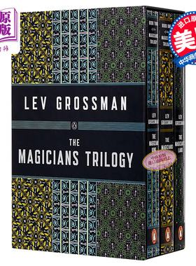 魔法师三部曲套装 英文原版 The Magicians Trilogy Boxed Set Lev Grossman 莱夫 格罗斯曼【中商原版】