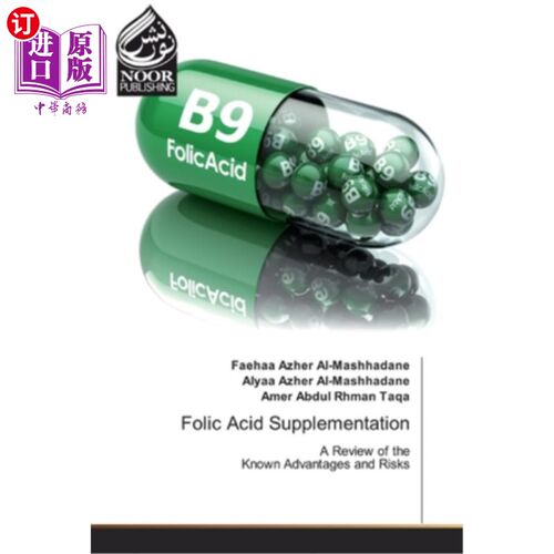 海外直订医药图书Folic Acid Supplementation 补充叶酸