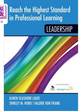 海外直订Reach the Highest Standard in Professional Learning: Leadership 达到专业学习的最高标准：领导力