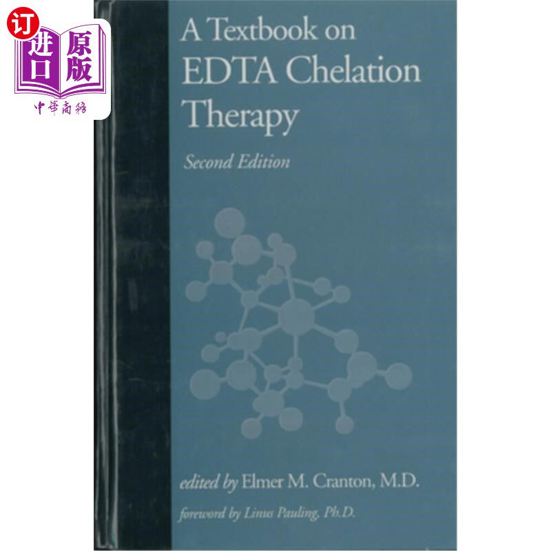 海外直订医药图书A Textbook on EDTA Chelation Therapy EDTA螯合疗法教材