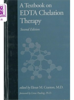 海外直订医药图书A Textbook on EDTA Chelation Therapy EDTA螯合疗法教材