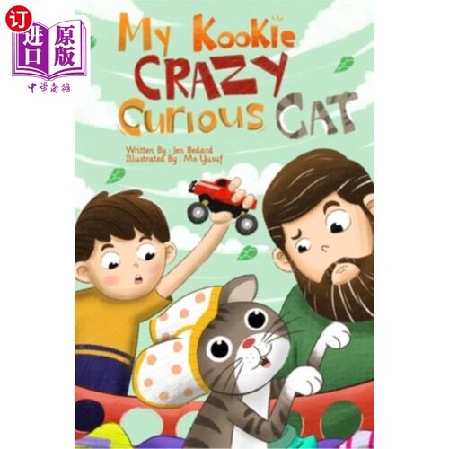 海外直订My Kookie, Crazy, Curious Cat 我那只古怪、疯狂、好奇的猫