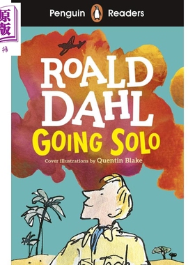 Penguin Readers Going Solo 企鹅分级文学经典4级 独闯天下 英文原版进口图书 ELT儿童分级阅读读物 插图故事书【中商原版】
