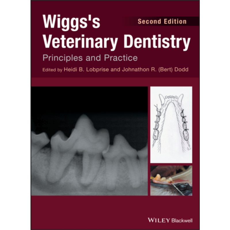 现货 威格斯兽医牙科 原理与实践 Wiggs'S Veterinary Dentistry 英文原版 Heidi Lobprise 中商原版