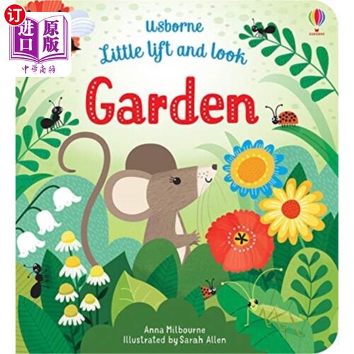 海外直订Little Lift and Look Garden 小电梯和看花园