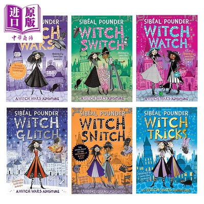女巫之战1-6套装共6册 Witch War系列 初级章节书 插图童书 图画小说故事读物 儿童文学 7-9岁 英文原版 进口图书【中商原版?