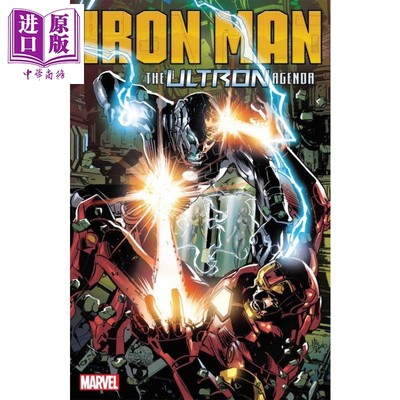 现货 漫画 钢铁侠 奥创议程 英文原版 Iron Man The Ultron Agenda 漫威 Marvel Comics Dan Slott【中商原版】