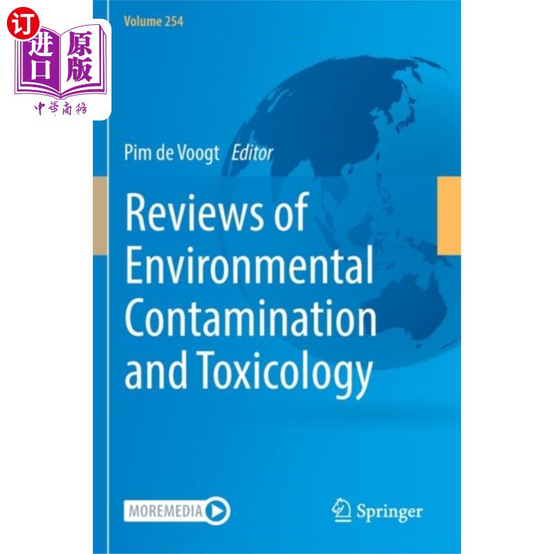 海外直订Reviews of Environmental Contamination and Toxic... 环境污染和毒理学评论第254卷