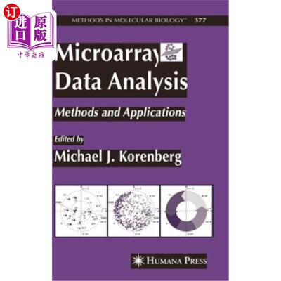 海外直订Microarray Data Analysis: Methods and Applications 微阵列数据分析:方法与应用