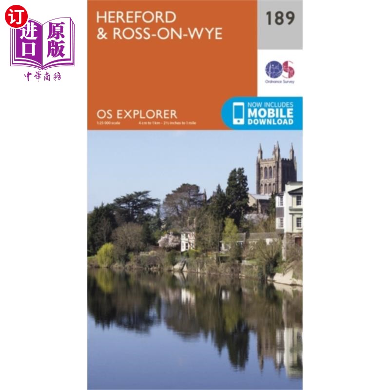 海外直订Hereford and Ross-on-Wye 赫里福德和怀伊河畔的罗斯