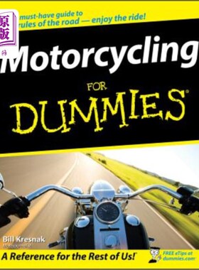 海外直订Motorcycling for Dummies 傻瓜骑摩托车