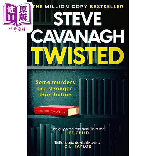 扭曲 Twisted 英文原版 Steve Cavanagh 惊悚流行小说【中商原版】