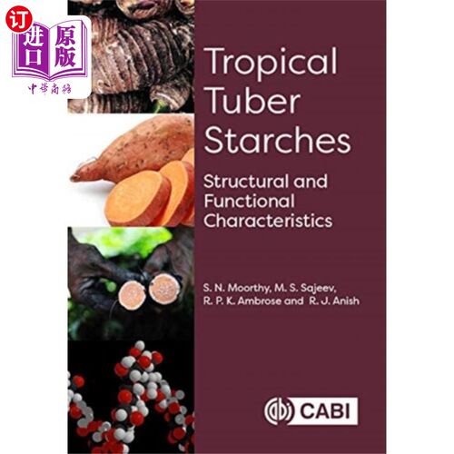 海外直订Tropical Tuber Starches 热带块茎淀粉