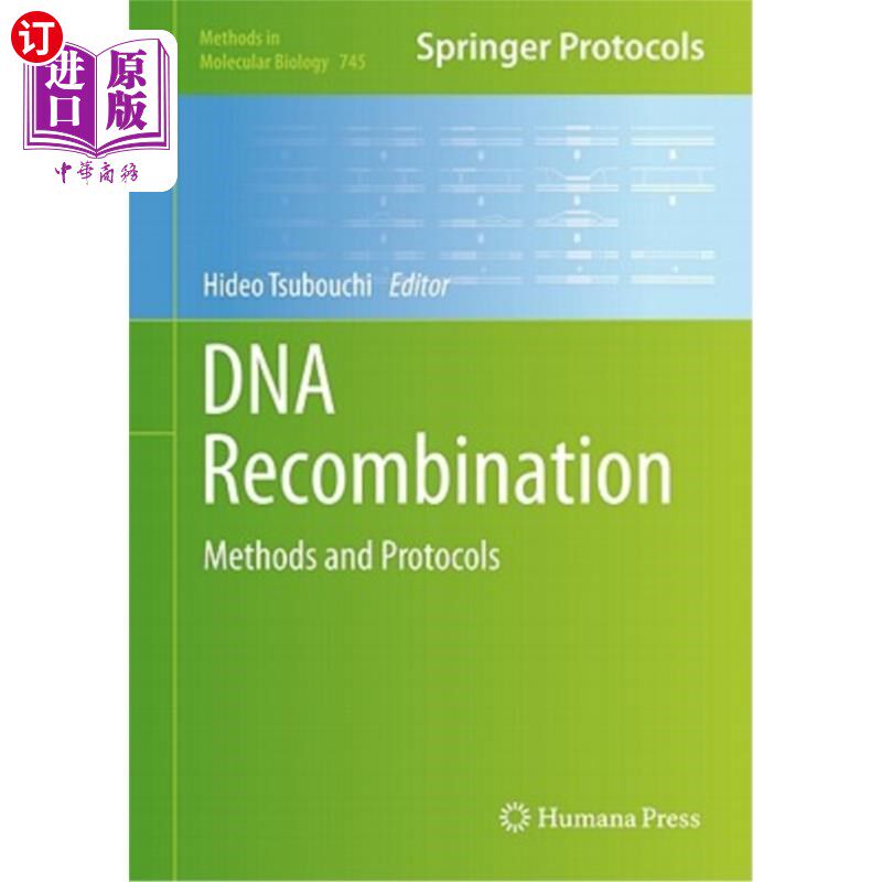 海外直订DNA Recombination: Methods and Protocols DNA重组:方法和协议