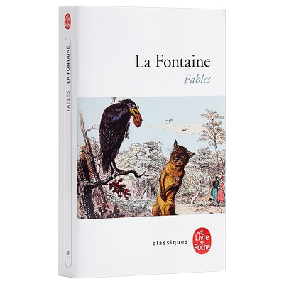 预售 拉封丹寓言 法文原版 世界经典 寓言故事集 Fables Jean de La Fontaine 拉封丹