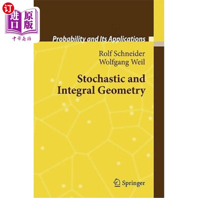 海外直订Stochastic and Integral Geometry 随机与积分几何