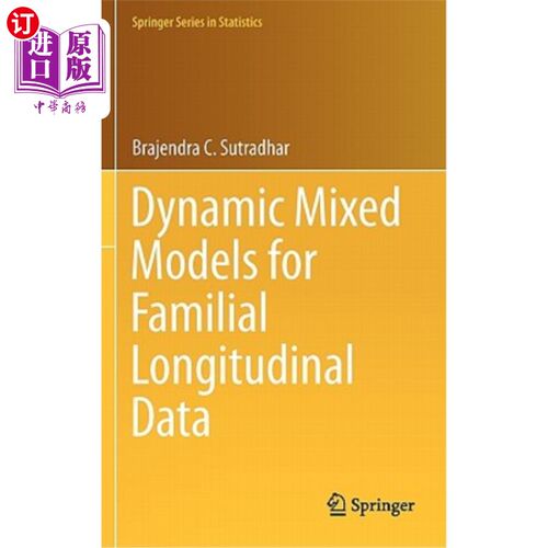 海外直订Dynamic Mixed Models for Familial Longitudinal Data 家族纵向数据的动态混合模型