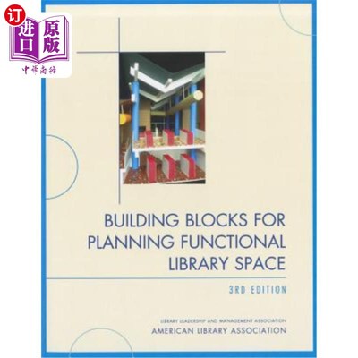 海外直订Building Blocks for Planning Functional Library Space 规划图书馆功能空间的积木