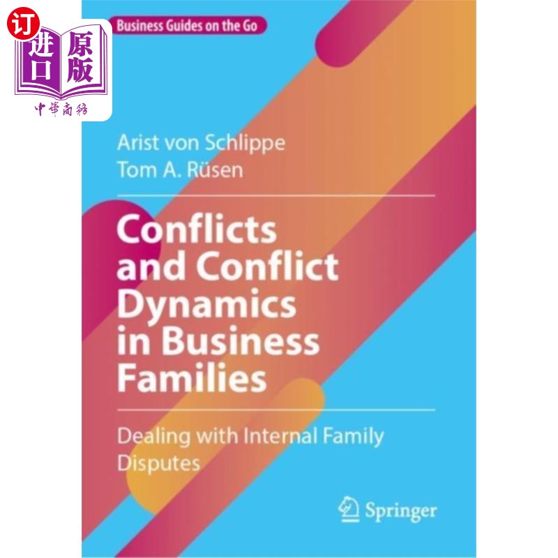 海外直订古英语 Conflicts and Conflict Dynamics in Business Fami... 企业家族中的冲突和冲突动态