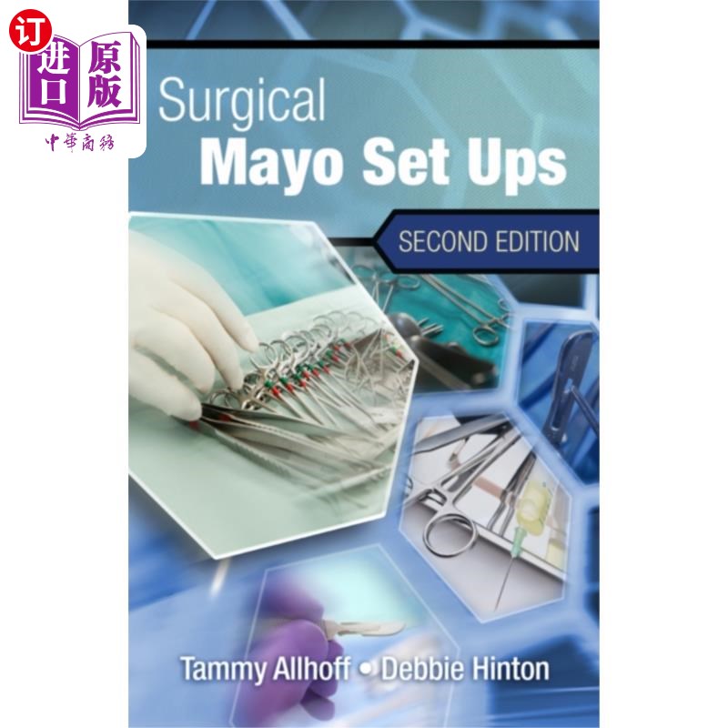 海外直订医药图书Surgical Mayo Setups, Spiral bound Version 梅奥手术装置，螺旋装订版