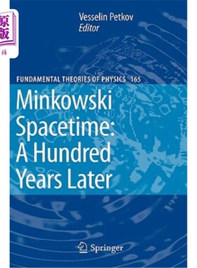 海外直订Minkowski Spacetime: A Hundred Years Later 《时空:百年之后》