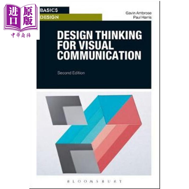 现货 Design Thinking for Visual Communication 进口艺术 视觉传达设计思维【中商原版】