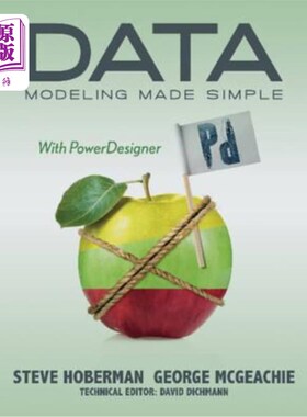海外直订Data Modeling Made Simple with PowerDesigner 使用PowerDesigner简化数据建模