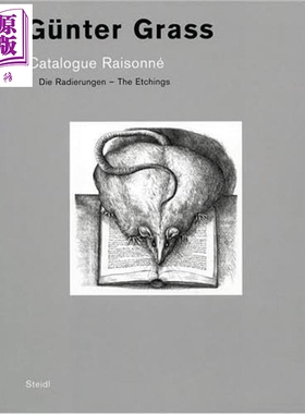 预售 Gunter Grass Catalogue Raisonne 进口艺术 格拉斯作品全集：卷一 蚀刻版画【中商原版】