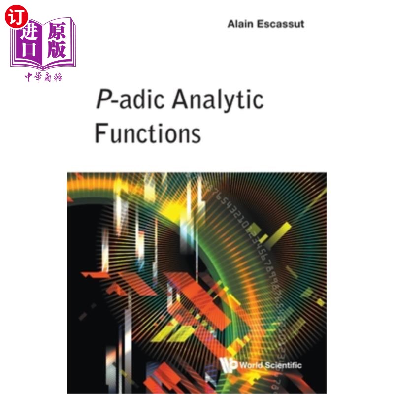 海外直订P-Adic Analytic Functions p进分析功能